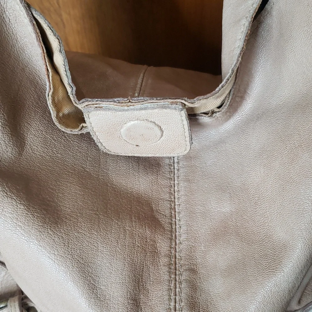 Tano Adjustable Leather Hobo Shoulder Satchel Bucket Bag